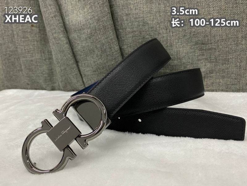 Ferragamo belt 35mmX100-125cm 8L (227)