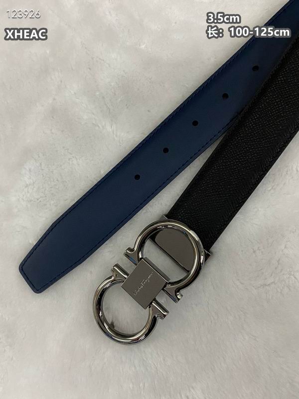 Ferragamo belt 35mmX100-125cm 8L (228)