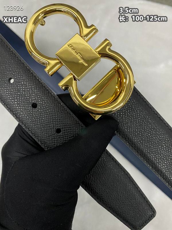 Ferragamo belt 35mmX100-125cm 8L (230)