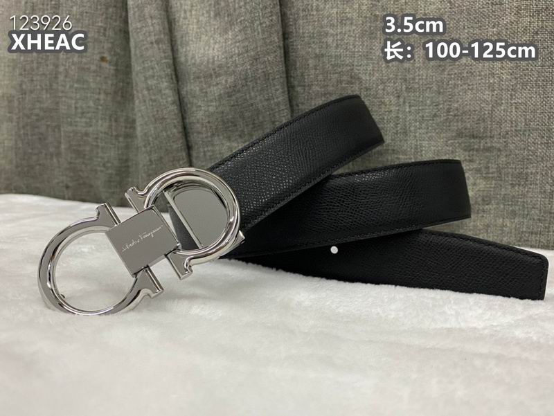 Ferragamo belt 35mmX100-125cm 8L (231)
