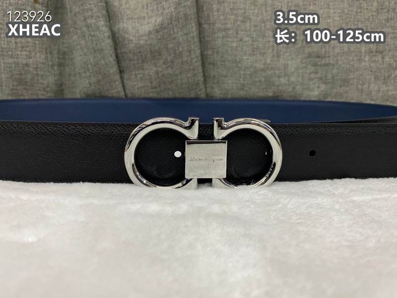 Ferragamo belt 35mmX100-125cm 8L (232)