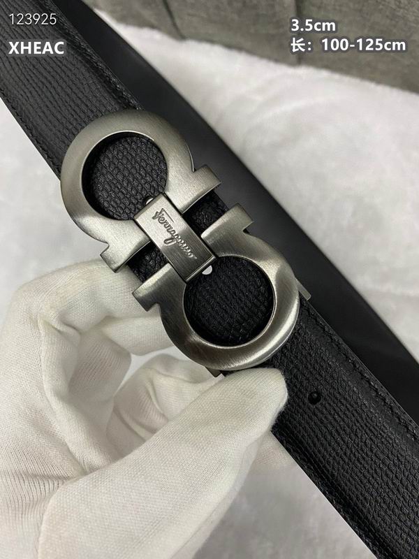 Ferragamo belt 35mmX100-125cm 8L (235)