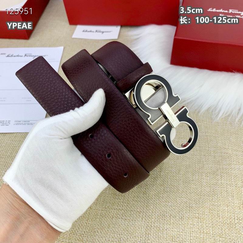 Ferragamo belt 35mmX100-125cm 8L (24)