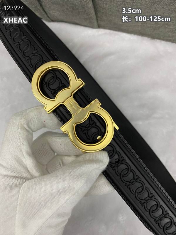 Ferragamo belt 35mmX100-125cm 8L (245)