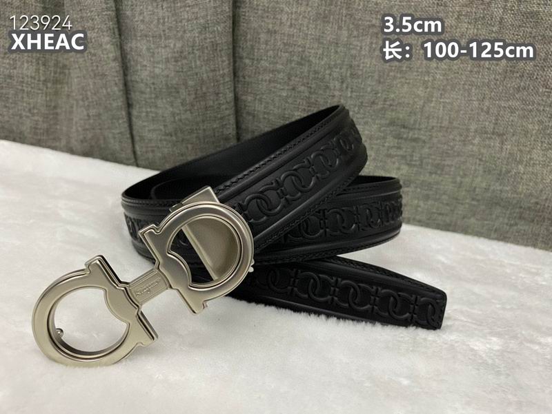 Ferragamo belt 35mmX100-125cm 8L (246)