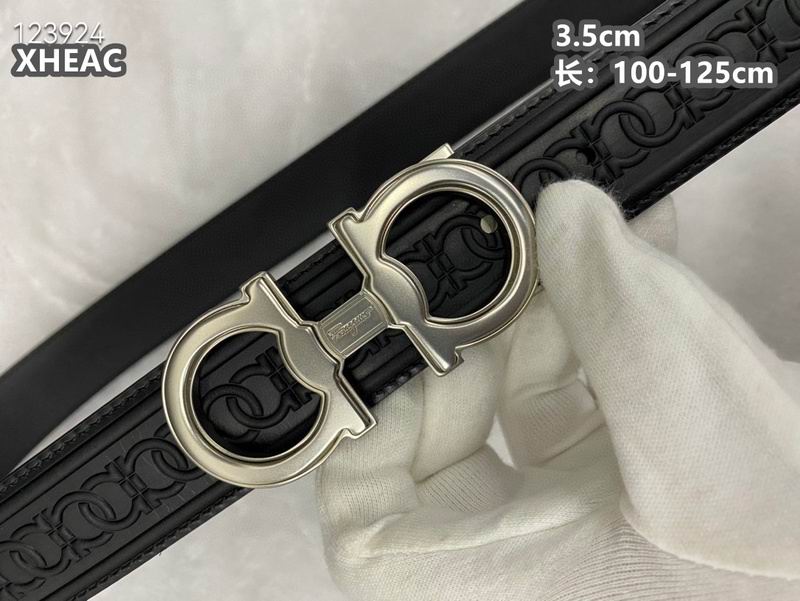 Ferragamo belt 35mmX100-125cm 8L (248)