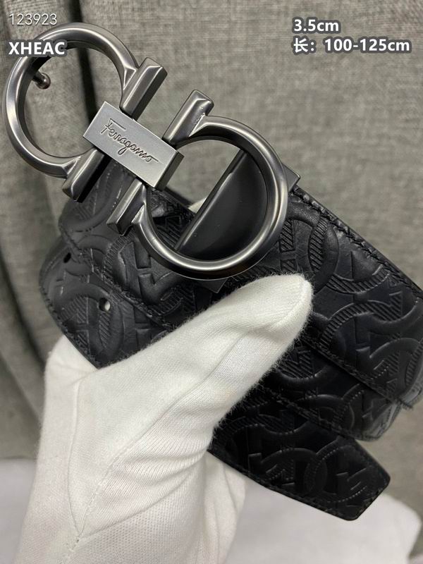 Ferragamo belt 35mmX100-125cm 8L (251)