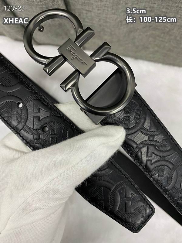 Ferragamo belt 35mmX100-125cm 8L (252)