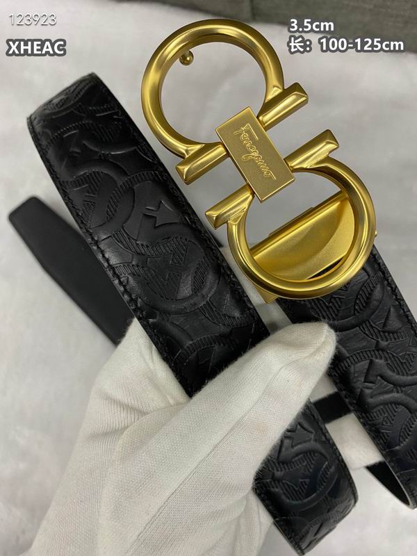 Ferragamo belt 35mmX100-125cm 8L (254)