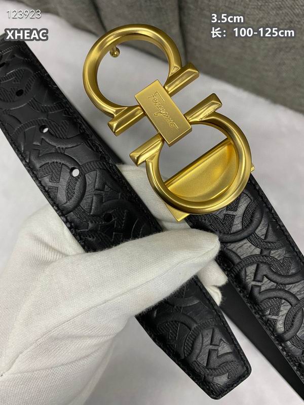 Ferragamo belt 35mmX100-125cm 8L (255)