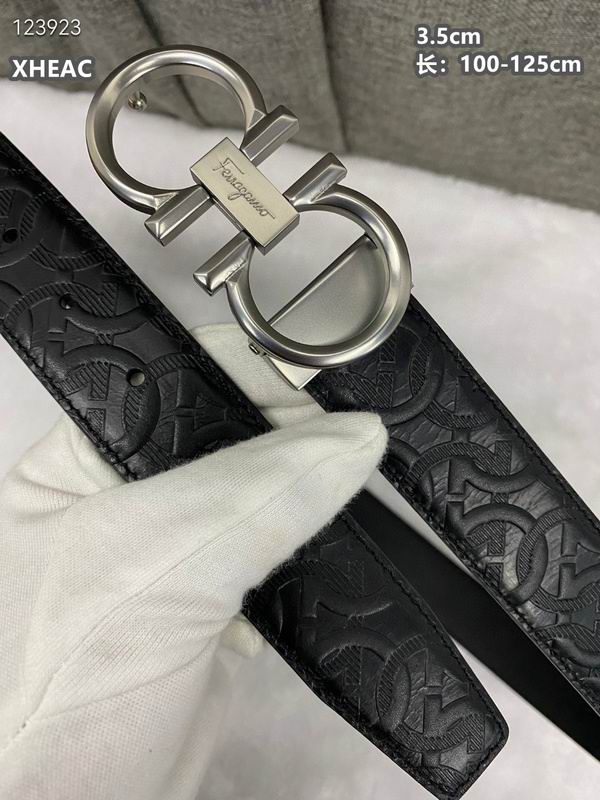Ferragamo belt 35mmX100-125cm 8L (258)