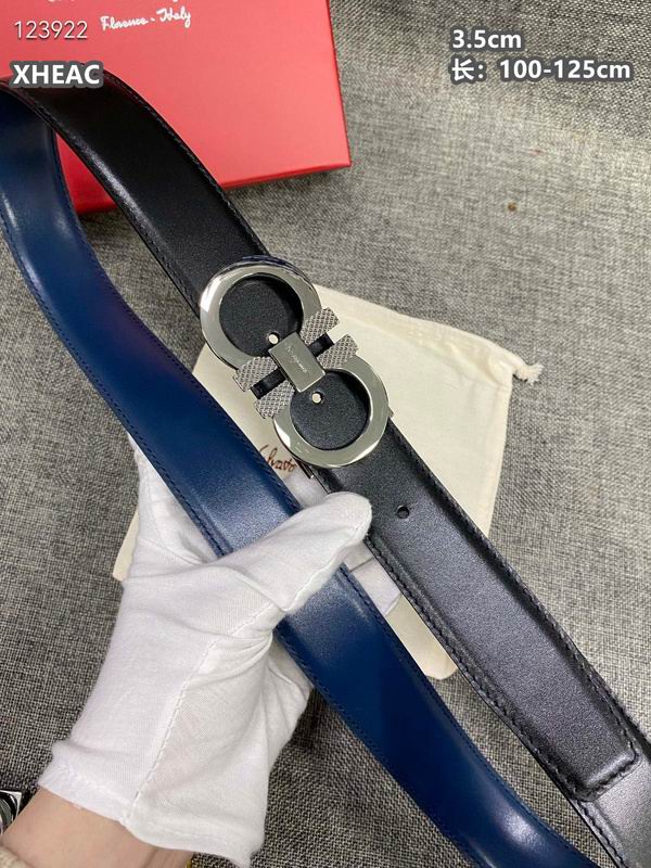 Ferragamo belt 35mmX100-125cm 8L (259)
