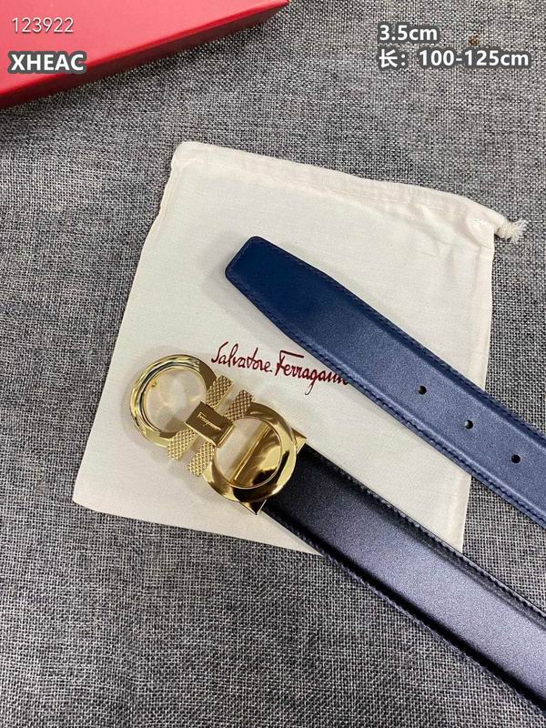 Ferragamo belt 35mmX100-125cm 8L (263)