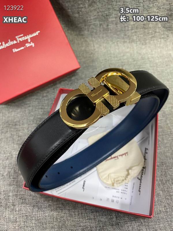 Ferragamo belt 35mmX100-125cm 8L (264)