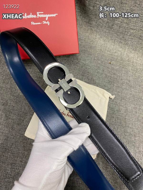 Ferragamo belt 35mmX100-125cm 8L (265)