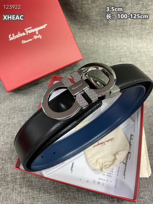 Ferragamo belt 35mmX100-125cm 8L (267)
