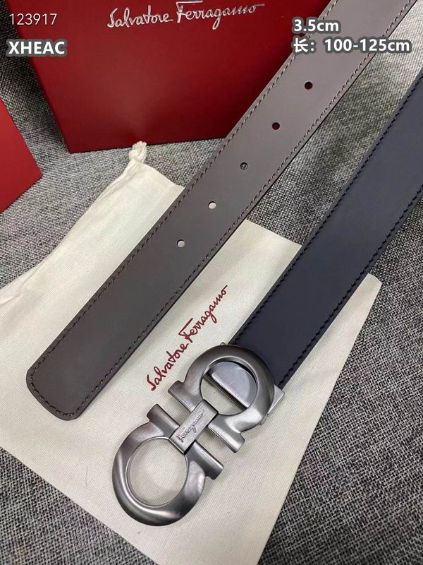 Ferragamo belt 35mmX100-125cm 8L (270)