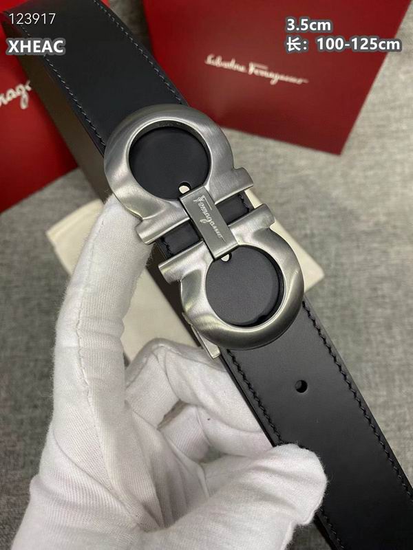 Ferragamo belt 35mmX100-125cm 8L (271)