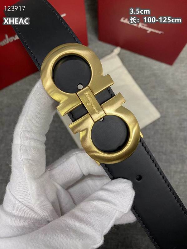 Ferragamo belt 35mmX100-125cm 8L (272)