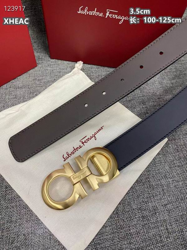 Ferragamo belt 35mmX100-125cm 8L (273)