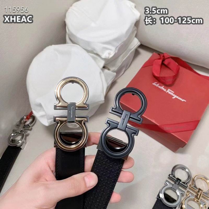 Ferragamo belt 35mmX100-125cm 8L (276)