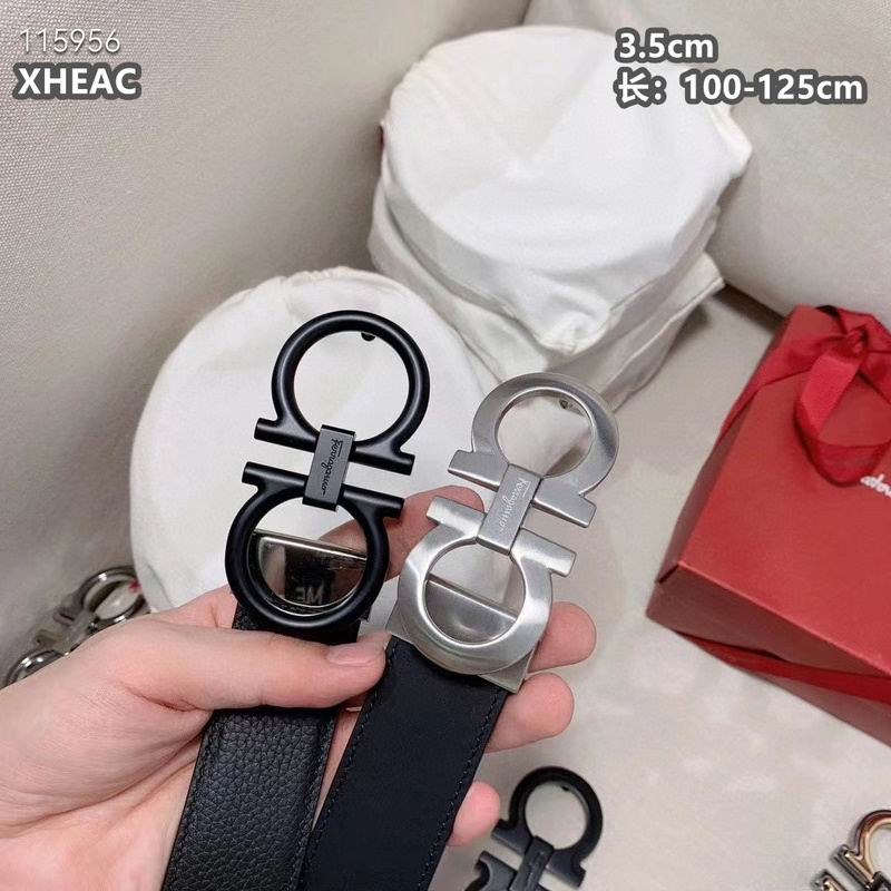 Ferragamo belt 35mmX100-125cm 8L (277)