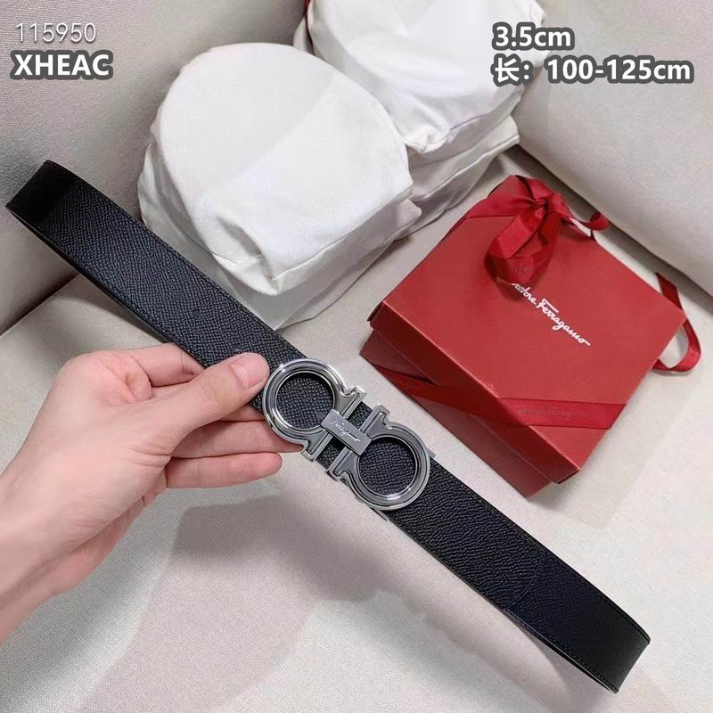 Ferragamo belt 35mmX100-125cm 8L (279)