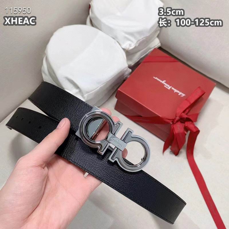 Ferragamo belt 35mmX100-125cm 8L (280)