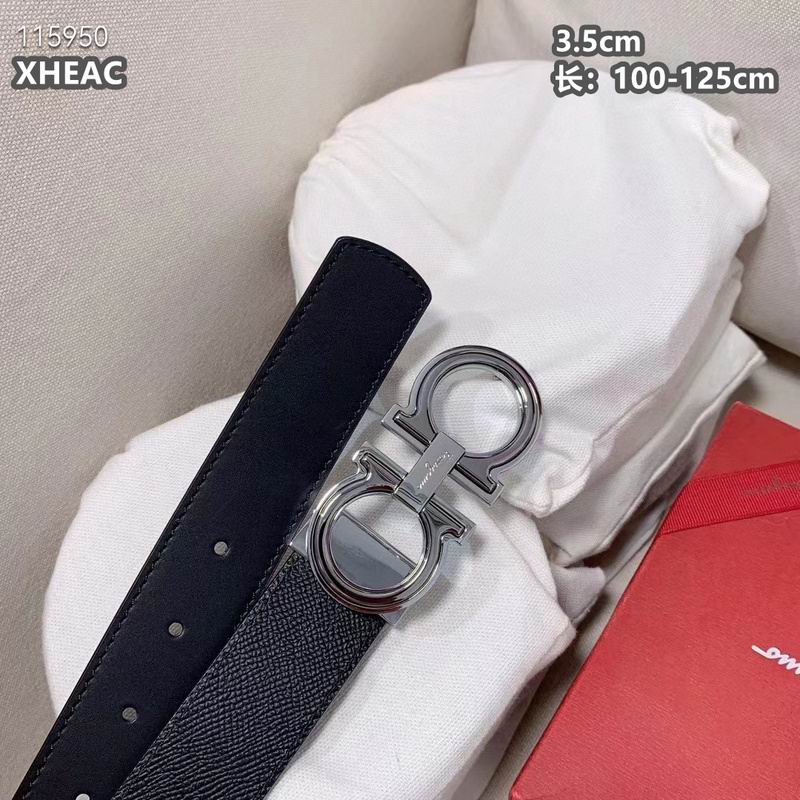 Ferragamo belt 35mmX100-125cm 8L (281)