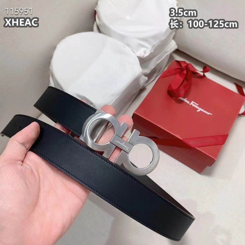 Ferragamo belt 35mmX100-125cm 8L (283)