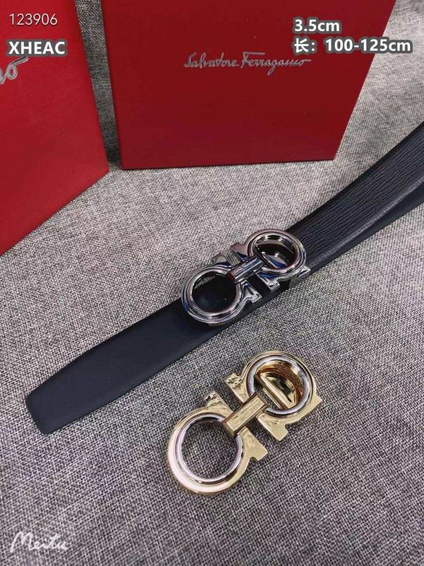 Ferragamo belt 35mmX100-125cm 8L (293)