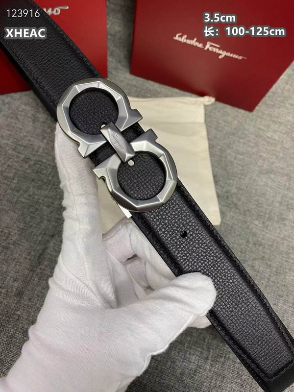 Ferragamo belt 35mmX100-125cm 8L (299)