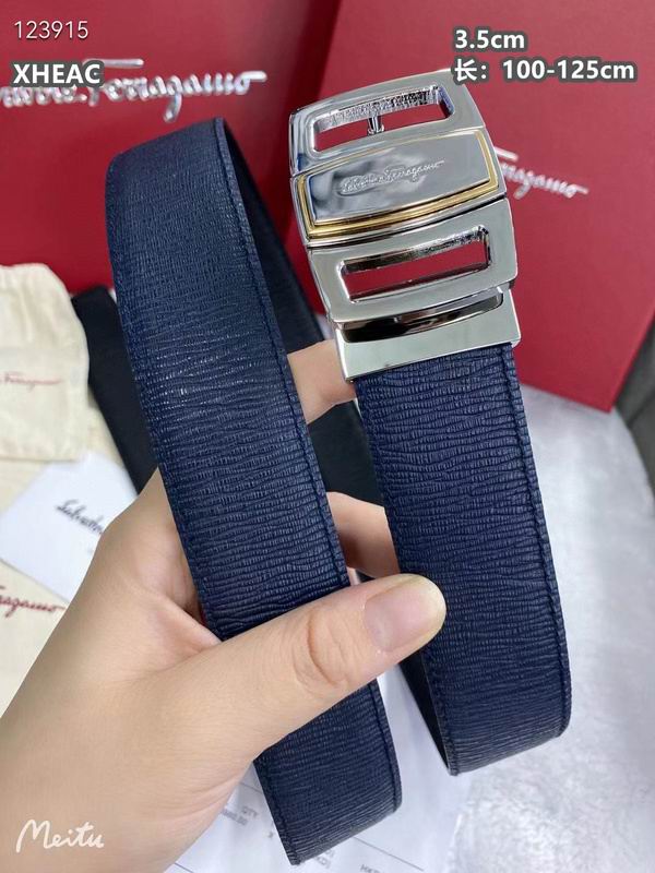 Ferragamo belt 35mmX100-125cm 8L (302)
