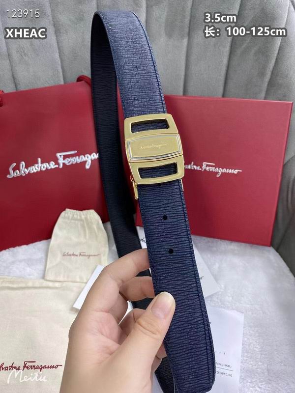 Ferragamo belt 35mmX100-125cm 8L (305)