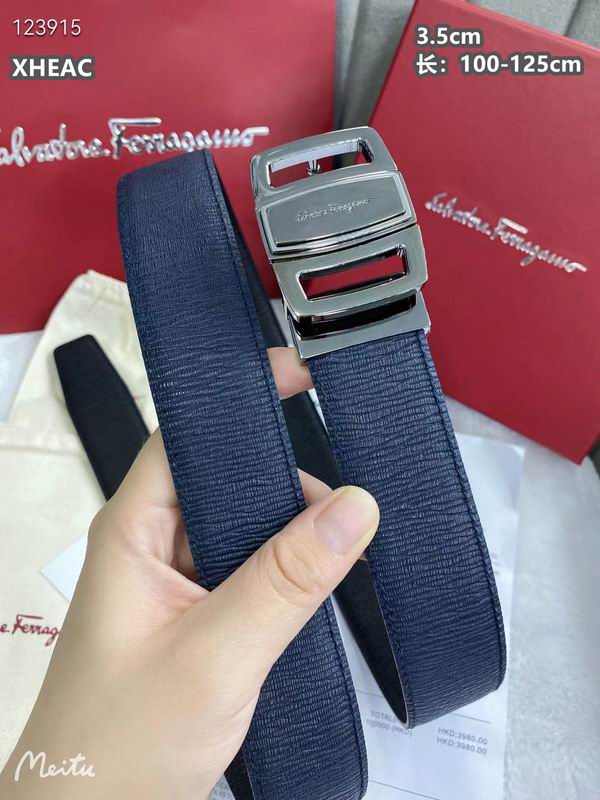 Ferragamo belt 35mmX100-125cm 8L (308)