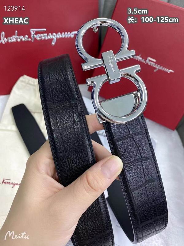 Ferragamo belt 35mmX100-125cm 8L (311)