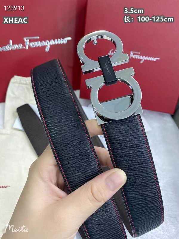 Ferragamo belt 35mmX100-125cm 8L (320)