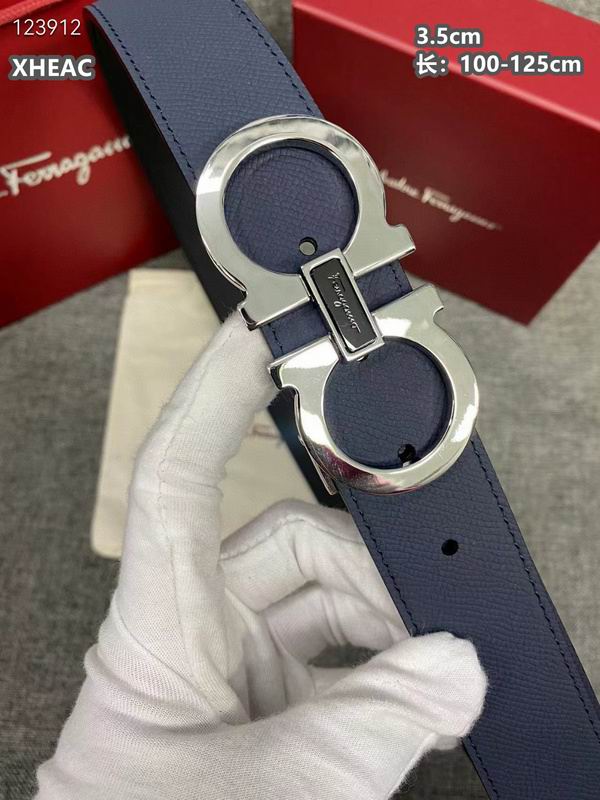 Ferragamo belt 35mmX100-125cm 8L (330)
