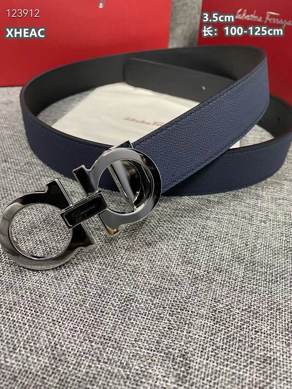 Ferragamo belt 35mmX100-125cm 8L (331)
