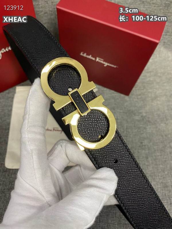 Ferragamo belt 35mmX100-125cm 8L (332)