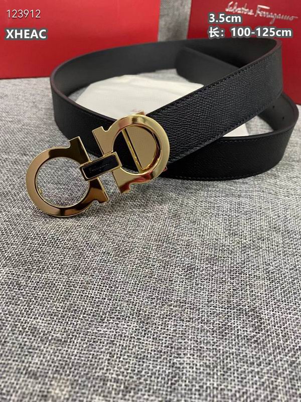 Ferragamo belt 35mmX100-125cm 8L (333)