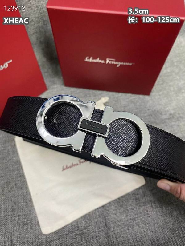 Ferragamo belt 35mmX100-125cm 8L (334)