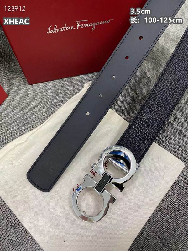 Ferragamo belt 35mmX100-125cm 8L (335)
