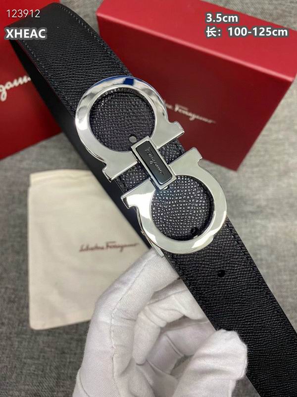 Ferragamo belt 35mmX100-125cm 8L (336)