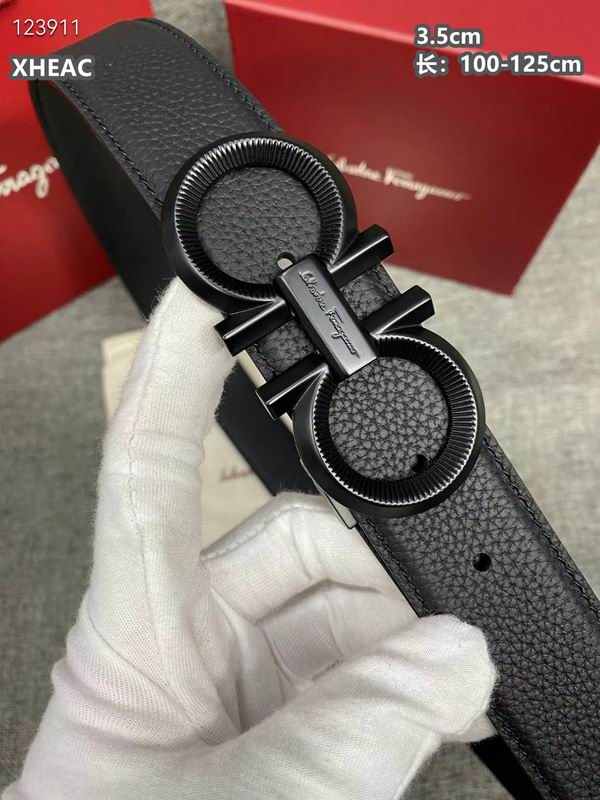 Ferragamo belt 35mmX100-125cm 8L (338)