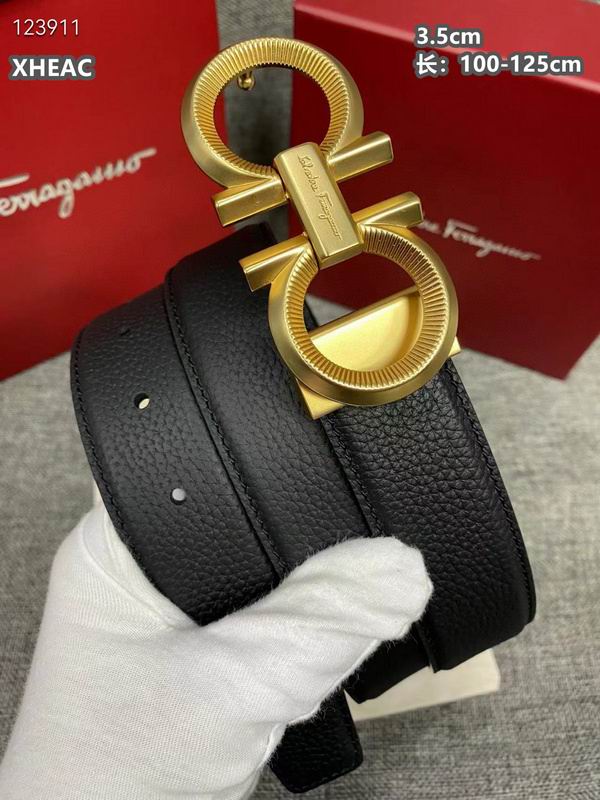 Ferragamo belt 35mmX100-125cm 8L (341)