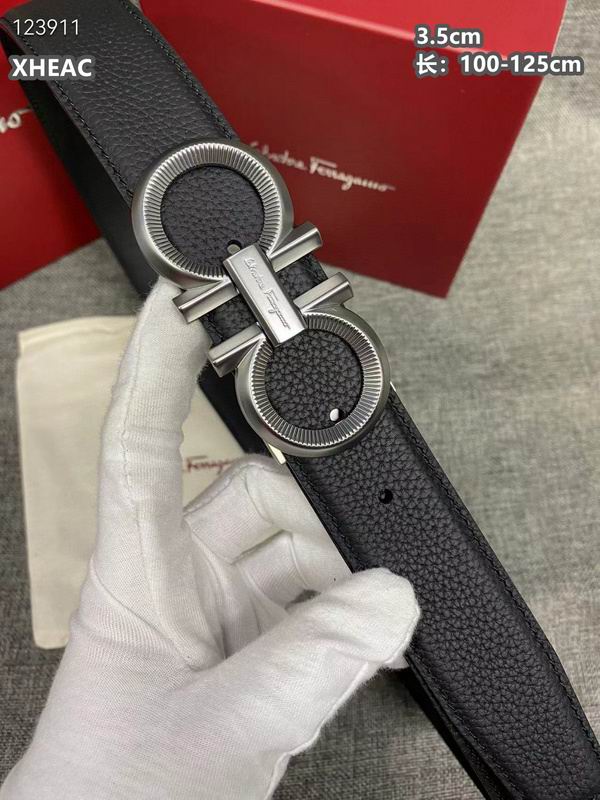 Ferragamo belt 35mmX100-125cm 8L (342)