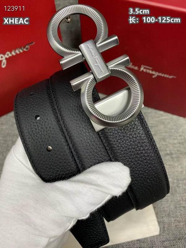 Ferragamo belt 35mmX100-125cm 8L (344)