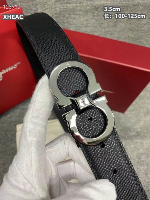 Ferragamo belt 35mmX100-125cm 8L (345)