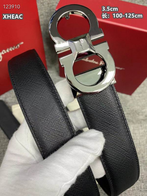 Ferragamo belt 35mmX100-125cm 8L (346)